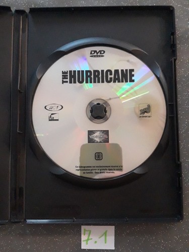 Dvd THE HURRICANE - denzel Washington / en bon état - Imagen 3 de 3