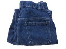 Vintage 70s Sears Womens Size 12 Wide Leg High Rise Mom Jeans USA 27x28 EUC USA