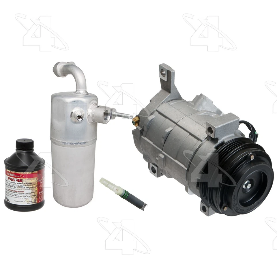 For 2010-2014 Cadillac Escalade ESV A/C Compressor Kit Front 4 Seasons 2011 2012 - Image 3 of 4