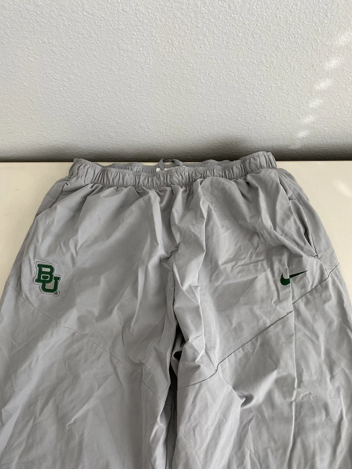 Gray Nike Baylor Bears Athletic Training Pants Men's Size 3XL - Image 4 of 4
