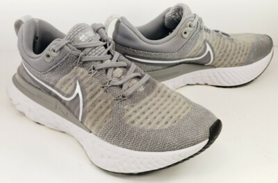 Nike React Infinity Run Flyknit 2 Particle Gray 2021  Women's 8M 39EU