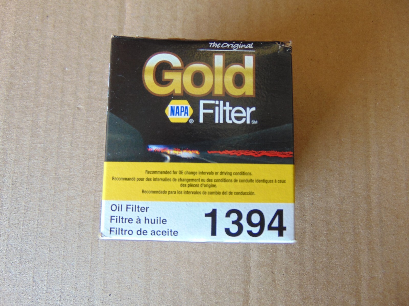 NAPA GOLD OIL FILTER 1394