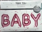 PINK BABY FOIL BALLOON - SELF INFLATING - NO HELIUM - BABY SHOWER -  BABY GIRL