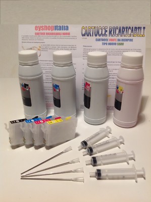 CARTUCCE RICARICABILI 364 CON CHIP NON ORIGINALI PER - Foto 5