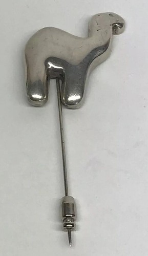 Mignon Faget 925 Sterling Silver Camel Animal Cracker Stick Pin Brooch Retired - 第 6/8 張圖片