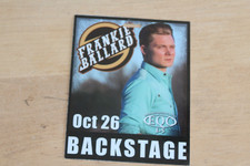 Frankie Ballard   - Laminated Backstage Pass - Emerald Casino - FREE SHIPPING -