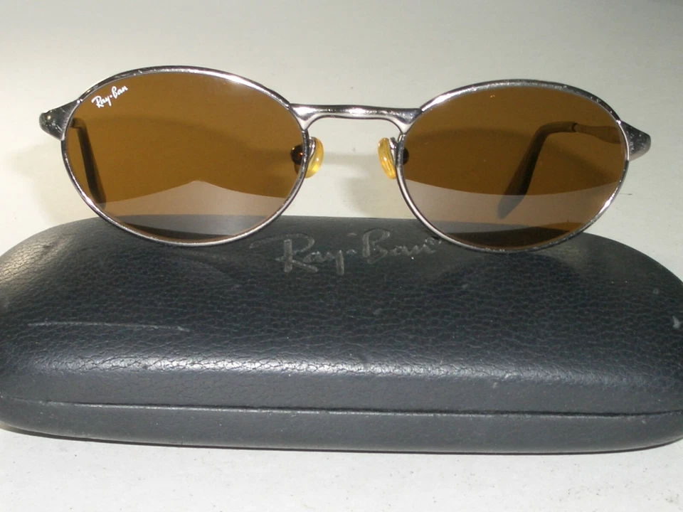 RAY BAN RB3002 W2839 B15 КОРИЧНЕВЫЙ КРИСТАЛЛ HIGHSTREET ОВАЛЬНЫЙ FLEX ПЕТЛИ СОЛНЦЕЗАЩИТНЫЕ ОЧКИ  - Изображение 2 из 4