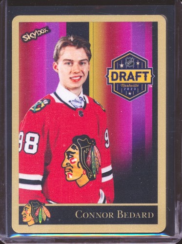 2023-24 METAL UNIVERSE HOCKEY CONNOR BEDARD #6 RETRO RETROS METAL ROOKIE!