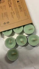 PartyLite Candles WHITE LILAC & IVY Scented Tealight Candles 1 Box  12 Pcs NEW