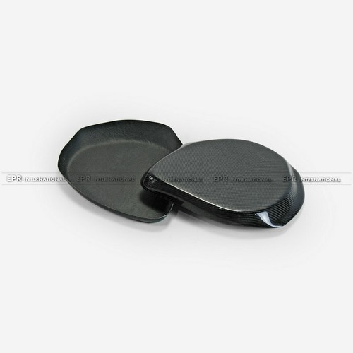Carbon Fiber Fluid & Battery Stick Trim Cover Kits 2Pcs For Nissan 350Z Z33 - Picture 9 of 12