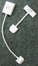 JNJPH Apple iPad Dock Connector to VGA Adapter Tablet Digital AV 