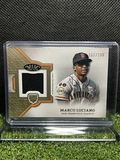 2024 TOPPS Tier One Marco Luciano Rookie Relic Card Patch /199 #RR-ML