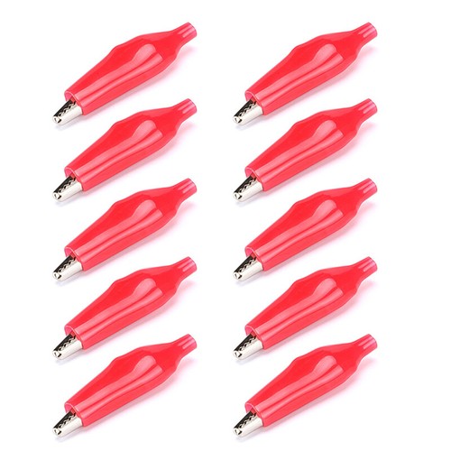 10pcs 28mm Alligator Clips With Shell Alligator Clips Small Battery Power Clips - Afbeelding 9 van 11