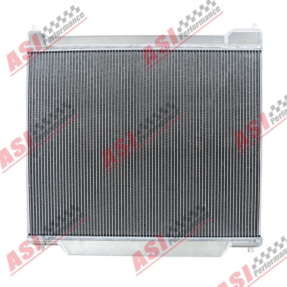 3ROW Radiator+Shroud Fan+Relay For 1995-1997 Ford F250 F350 7.3L Powerstroke V8 Foto 2 de 4
