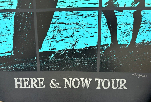 VIP Exclusive Kenny Chesney 2022 Here and Now TOUR 20x16 POSTER Numbered /1400 - Bild 3 von 3
