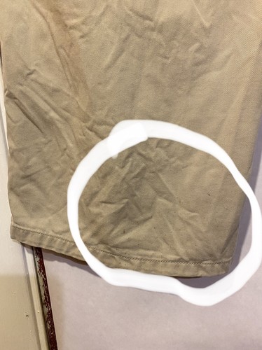 Vtg Calvin Klein Mens Beige Chino Cargo Pants Size 36. - Picture 6 of 10