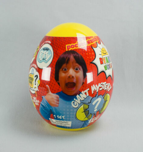 BRAND NEW RYANS WORLD GIANT MYSTERY EGG YELLOW! | eBay