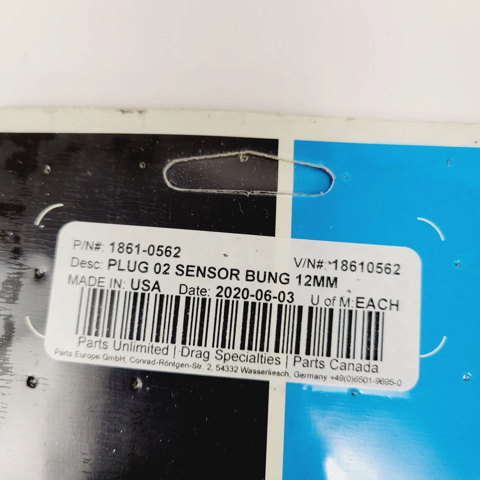 Plugue sensor Drag Specialties O2 12mm x 1,25 para Harley Davidson (vendido cada) - Imagem 3 de 3
