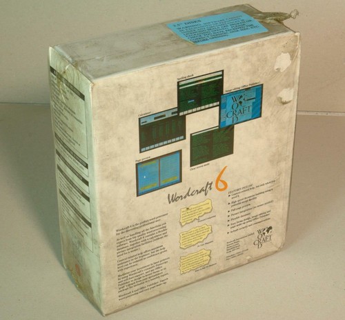 Wordcraft 6 Vintage Word Processor Software for DOS on 3.5” disks – New & Sealed - Picture 2 of 2