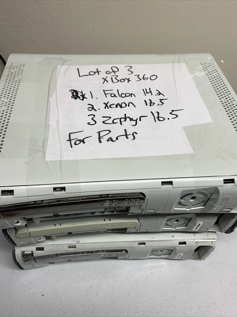 Microsoft Xbox 360 Xenon Premium Pro System Xenon Zephyr Falcon For Parts