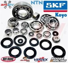 Yamaha YFM350 Raptor Warrior Wolverine SKF Main Engine Bearing Seal Kit Complete