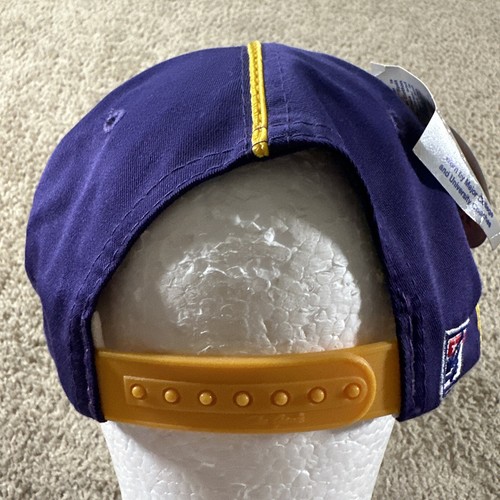 Vtg L.A. Lakers Hat Cap Men Purple The Game L.E. 449 Of 2000 Collectors Series - Picture 3 of 11