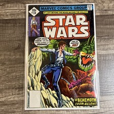 STAR WARS Marvel Comic  The Behemoth From Below! April 1978 Vtg Sci Fi