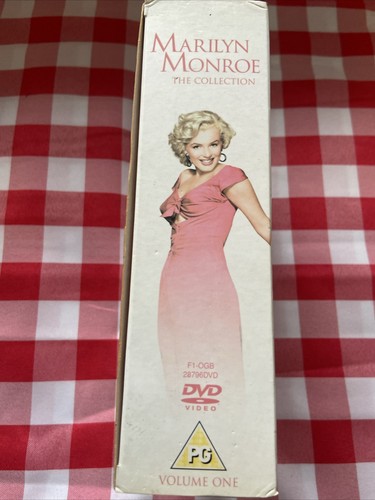 Marilyn Monroe The Collection Vol 1 DVD 7 Disc Box Set PG - Region 2 NIAGRA, BUS - Bild 2 von 24