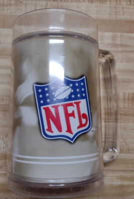VTG 12 Oz Brut NFL Plastic Beverage Cup Beer Mug Drinking Cup 1999