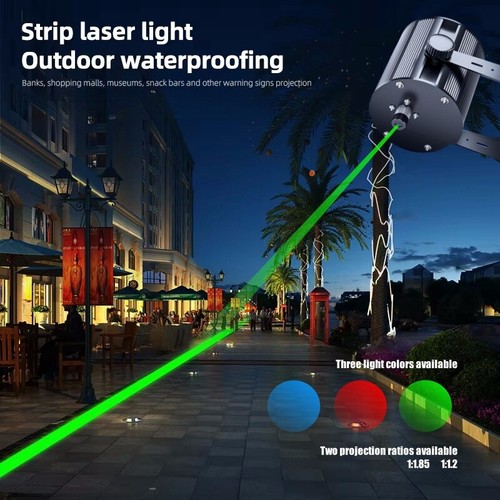 Industrie Laser Projektionslicht Warnschild virtueller Gehweg Laserstrahler - Bild 2 von 23