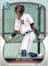 2023 Bowman #BCP-113 Abel Bastidas Chrome Prospects Mojo Refractors