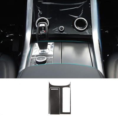 Carbon Fiber Center Console Panel Trim For Range Rover Sport L494 2018-2022 US
