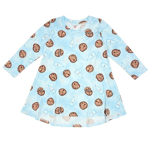 BW870 Esme Girl's Beachwear Long Sleeve Dress Nightgown S M L XL XXL (PT) - Picture 8 of 14