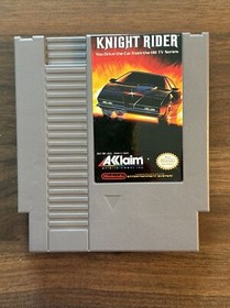 Knight Rider NES (1985) - &iexcl;CIB con todo! Probado, ENV&Iacute;O GRATUITO