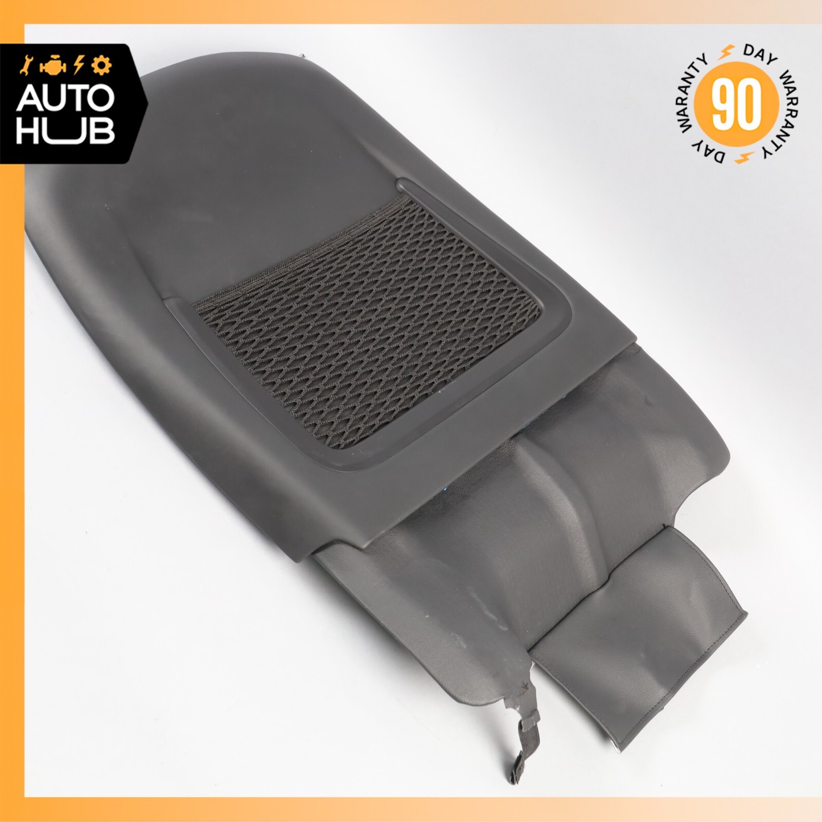 14-22 Maserati Ghibli M157 Front Left Side Seat Back Cover Black OEM