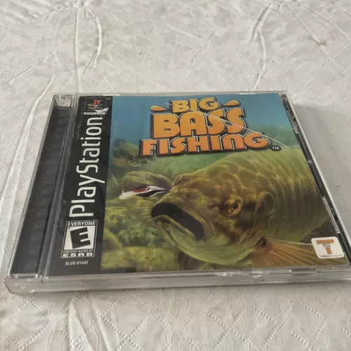 Big Bass Fishing (Sony PlayStation 1, PS1) Complete Fast S/H