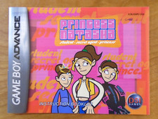 Princess Natasha Nintendo Game Boy Advance Manual Only  Instruction Booklet