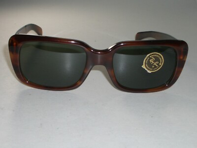 VINTAGE BAUSCH & LOMB RAY BAN MONTI L5072 MOCK TORT TRADITIONALS SUNGLASSES NEW