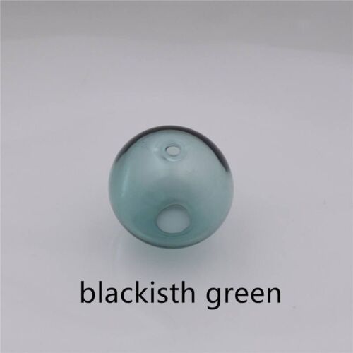 Two Holes Color Glass Beads - Multicolor Hollow Globe Jewelry Making Bead 10pcs - Picture 14 of 20