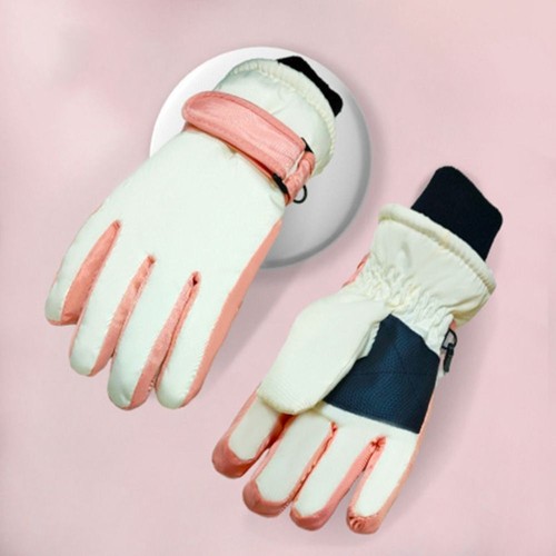 Children Ski Gloves Winter Snowboard Snow Warm Glove Boys Girl Thicken Mittens - Picture 8 of 27