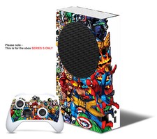 MARVEL Xbox SERIES S Skin Decal Vinyl Console Wrap