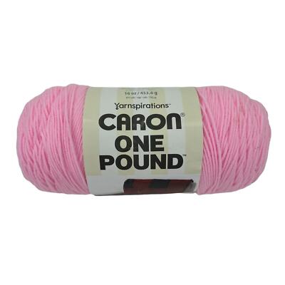 Caron One Pound Yarn - Soft Pink 10513 - 812 yards, 16 oz