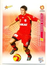 2007-2008 Select A-League Soccer Card 8 - Nathan Burns - Adelaide United F.C.