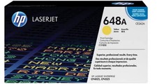 HP 648A Yellow Original LaserJet Toner Cartridge, CE262AC CE262A Genuine OEM