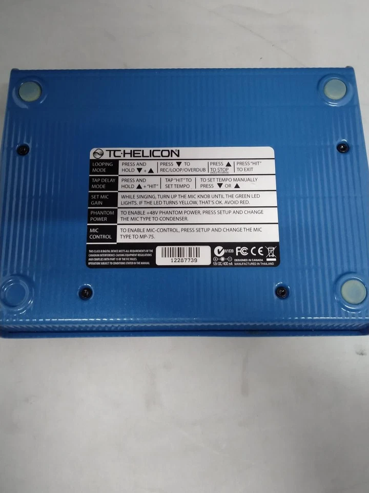 TC-Helicon VoiceLive Play Vocal Effects - Excellent Working Condition Japan Used - Image 2 of 3