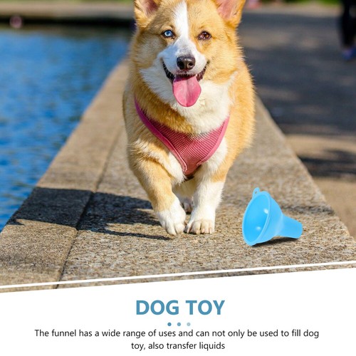 Accessori Per Giocattoli Cani Imbuto Del Barattolo Piccoli Imbuti in Silicone - Foto 10 di 12