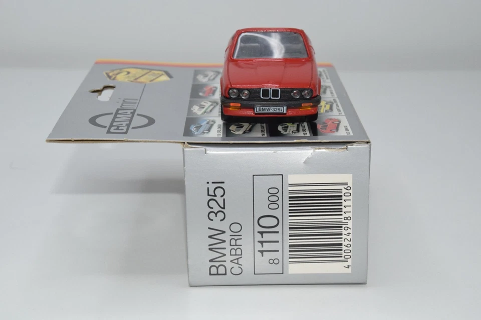 B2 1:43 GAMA 1110 BMW 325 i 325i descapotable rojo nuevo en caja Foto 4 de 4