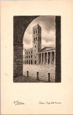 Vintage PPC - Assissi / Cathedral - F53896