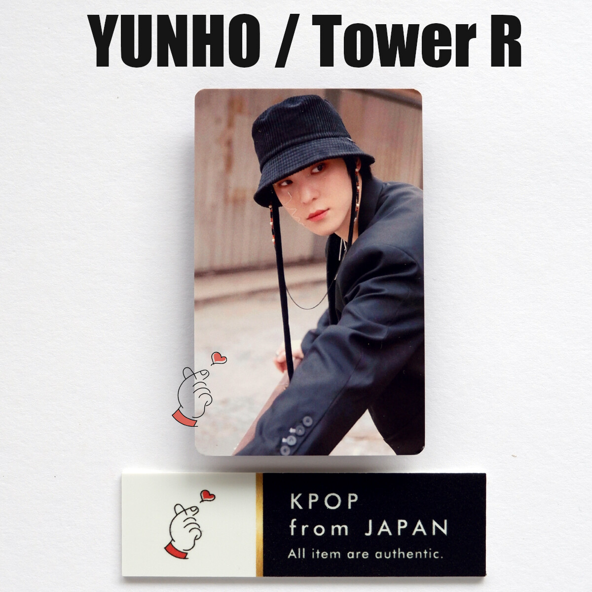 YUNHO ATEEZ THE WORLD EP.2:OUTLAW POB Lucky draw photocard YUNHO ATEEZ THE WORLD EP.2:OUTLAW POB Lucky draw photocard