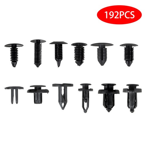 Kit de surtido de clips de empuje automático protector de automóvil pasador remache sujetadores nuevo 192X - Imagen 4 de 10